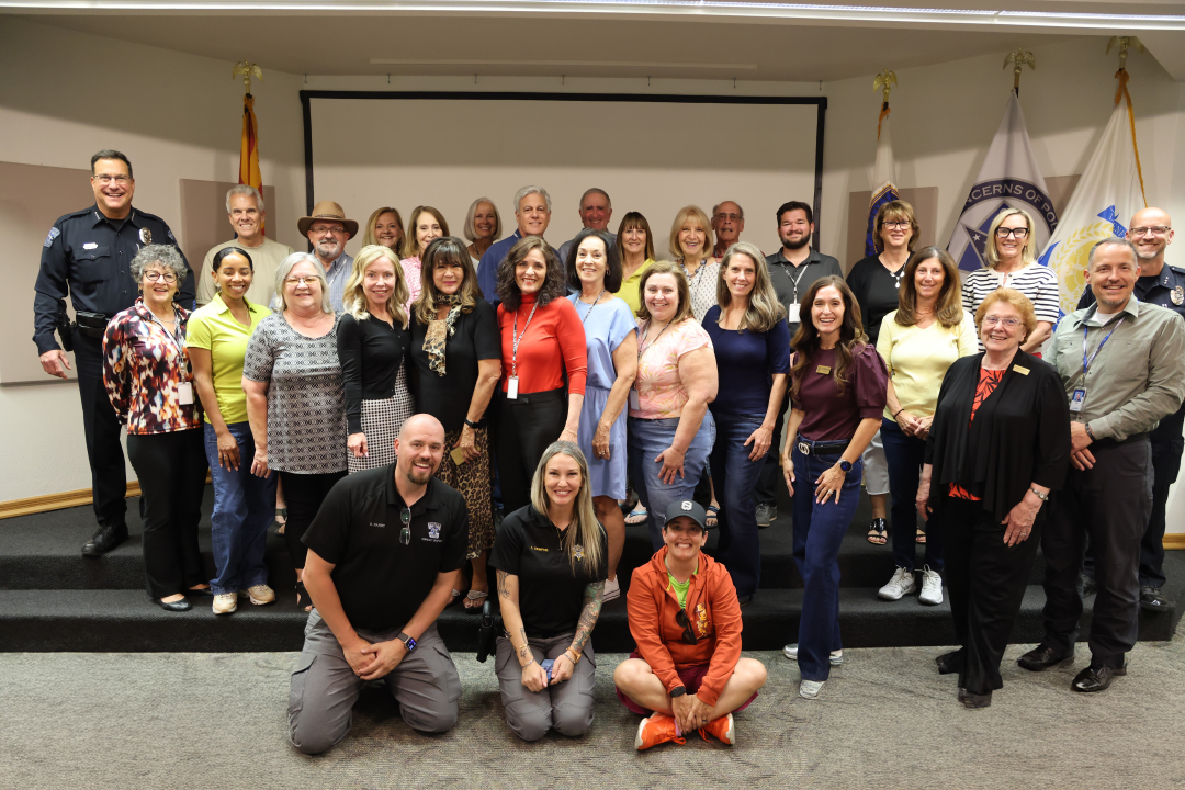 Citizen Academy group photo of members of the pd citizen academy class