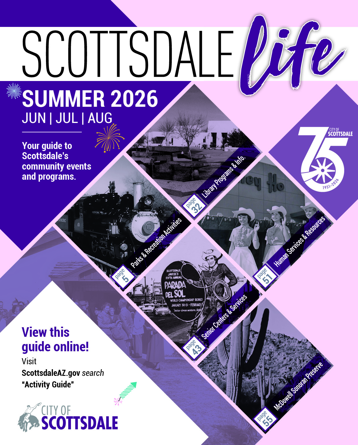 Activity Guide, Recreation Brochure