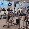 Various types of gym equipment