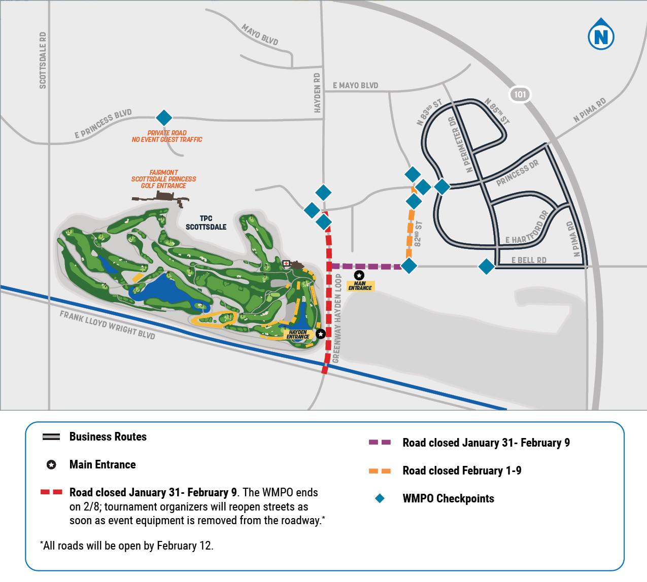 WMPO Road Closures 2026