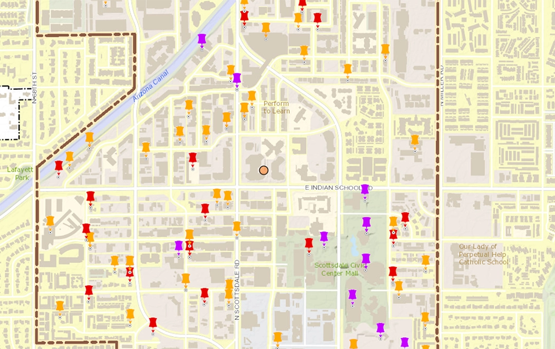 Image of Downtown Development Activity Map